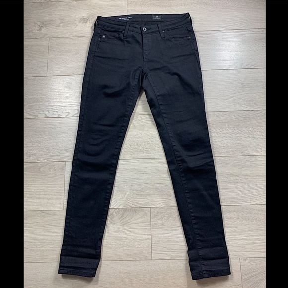 AG The Legging Super Skinny Ankle Black Jeans - Picture 4 of 15